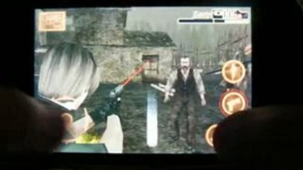 Resident Evil 4 - gameplay - Iphone