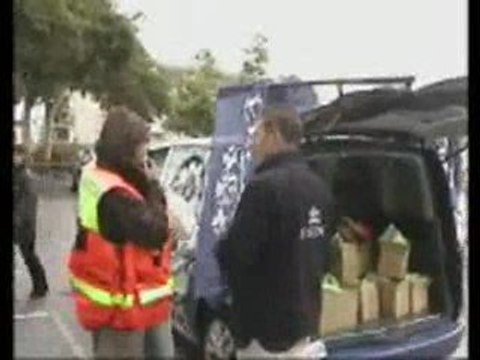 Caravane Festina : Réglage des montres des Torpédos