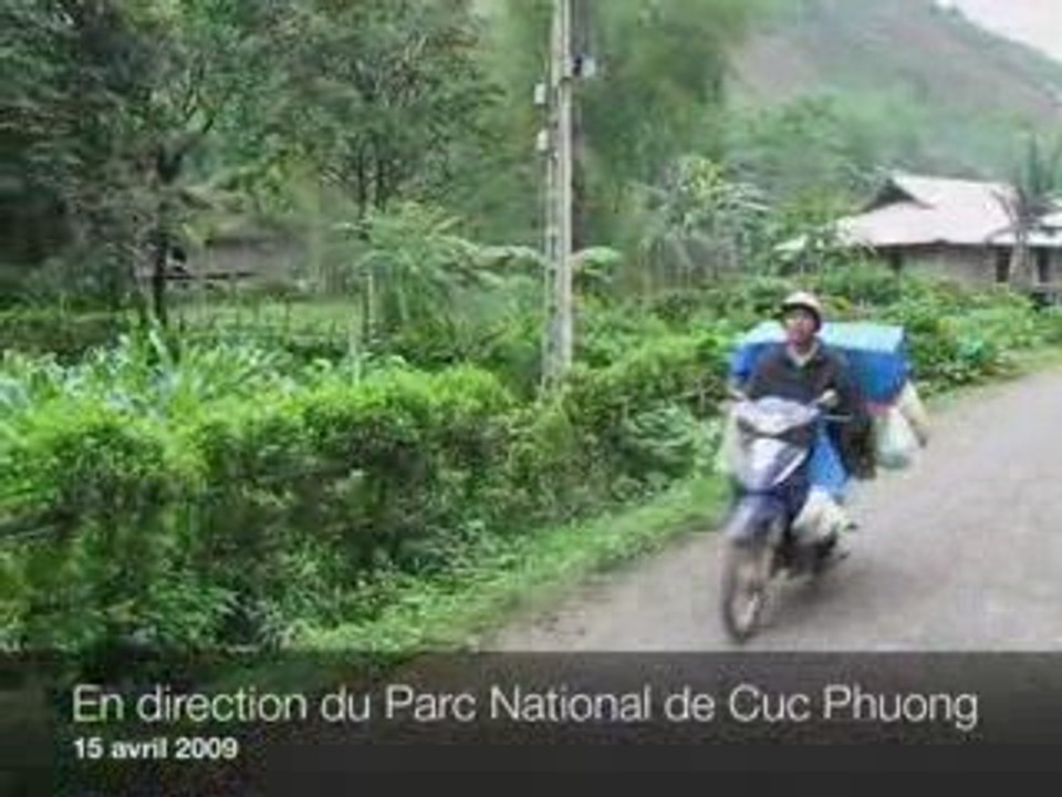 En direction du Parc National de Cuc Phuong