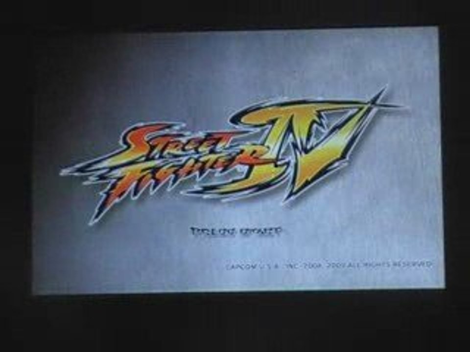 Street Fighter IV TEST 1/2