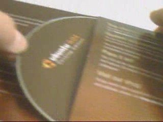 Déballage CD Ubuntu 9.04