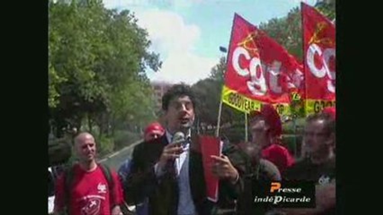 Les salariés de Goodyear devant le tribunal de Nanterre