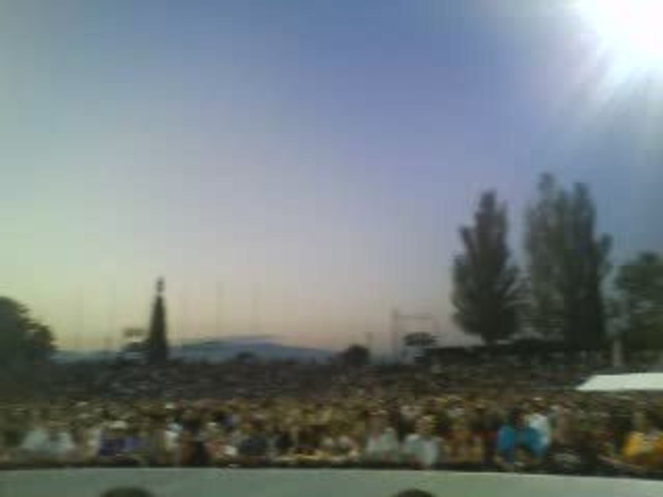 Concert U2 - Nice juillet  - la foule