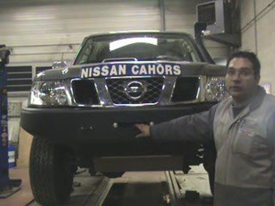 Accessoires et prépa 4x4 Nissan patrol Y61 par Nissan cahors