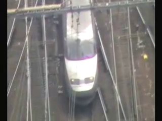 TGV Atlantique : Arrivée à la gare de Paris Montparnasse