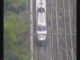 TGV Atlantique : Départ de la gare de Paris Montparnasse