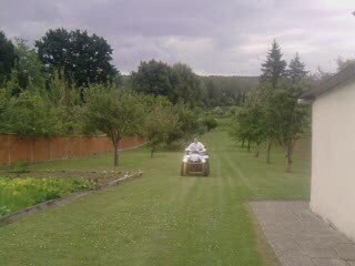 Premier tour roue sur TGB Avenger