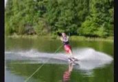 Wakeboarding on Lake Anna