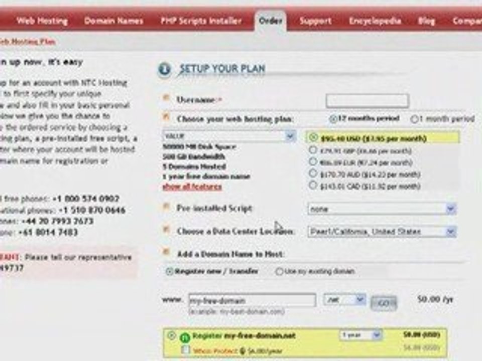 Free Website Domain Name Registration