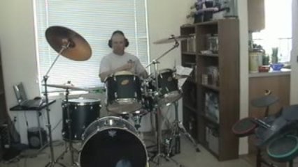 Back In Black Drum Cover