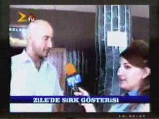 ZİLE'YE SİRK GÖSTERİ GRUBU GELDİ