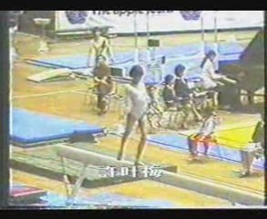 Gymnastics - 1985 Womens Chinese Nationals