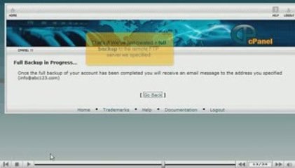 cPanel Tutorial - How to backup your website