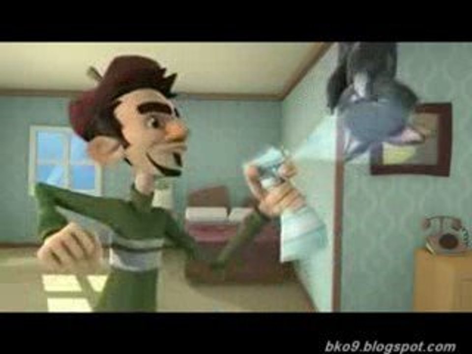Funny Cute Cat Done revenge to his bos