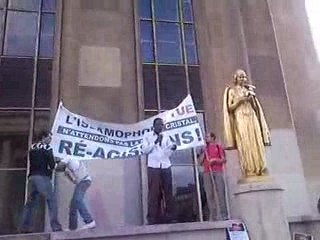 Rassemblement du18/07/09au Trocadero contre l'islamophobie 2