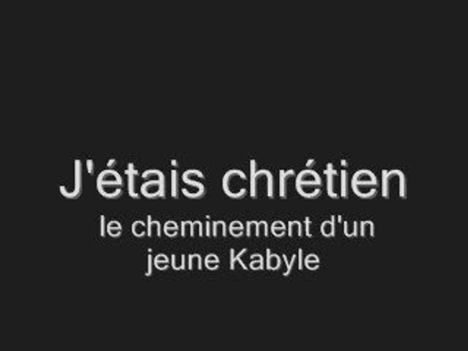 chretien kabyle histoire