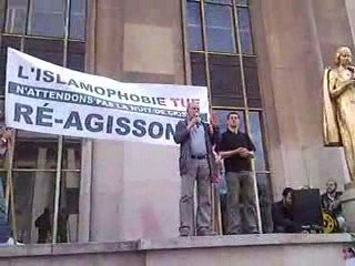 Rassemblement du18/07/09au Trocadero contre l'islamophobie 5