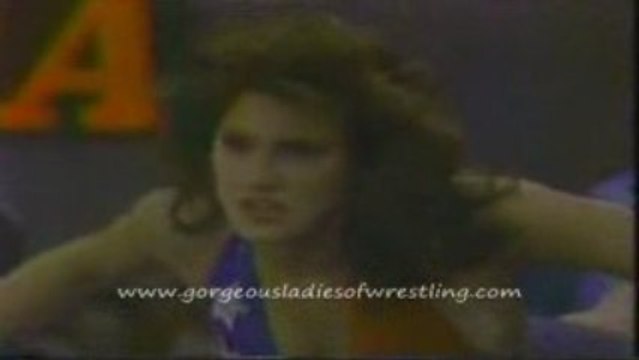 Americana vs Royal Hawaiian (2nd Crown Match) GLOW Wrestling
