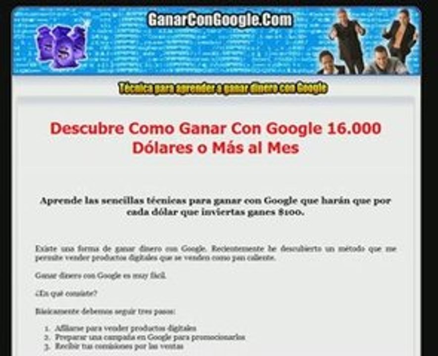 Ganar con google y Google Adwords