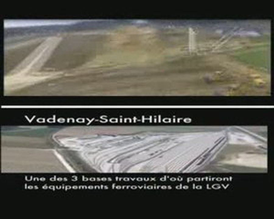 RETROSPECTIVE 2003-2004 TRAVAUX  TGV-EST