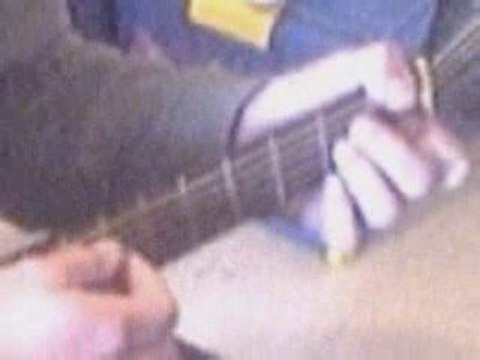 apprendre les accords septiéme majeure a la guitare