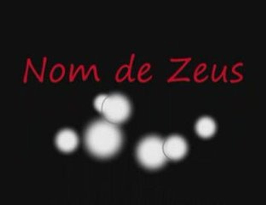 Nom de Zeus