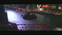 Racing at V17 indoor electric go kart center