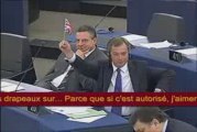 Un moment réjouissant au parlement Européen - Nigel Farage