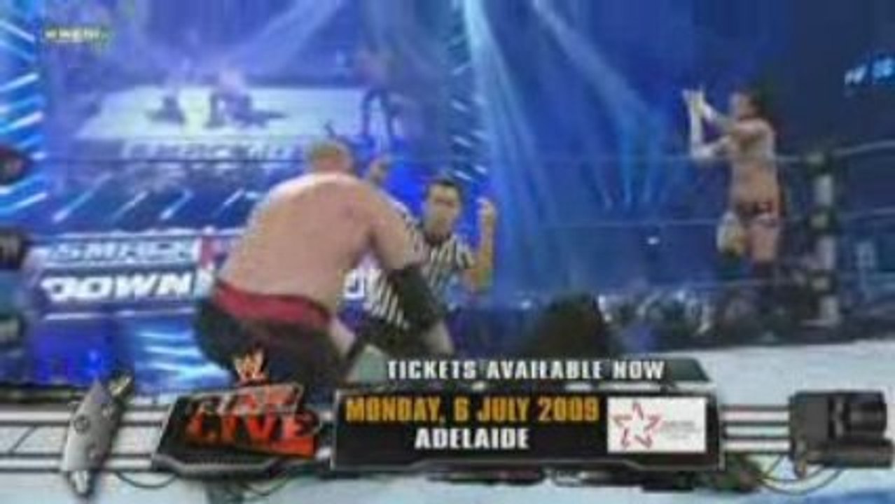 Smackdown4/24/09 Matt Hardy And Kane V.S Jeff Hardy And Punk