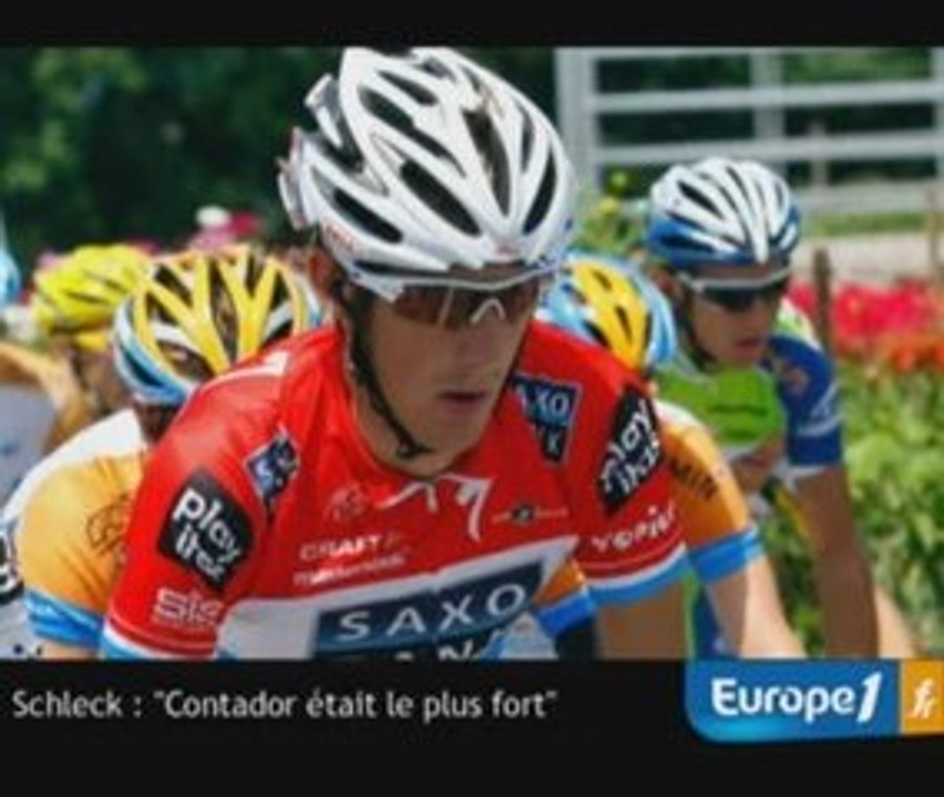 Andy Schleck : "Contador était le plus fort !"