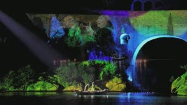 Une nuit de legendes .Son et lumiere au pont du diable