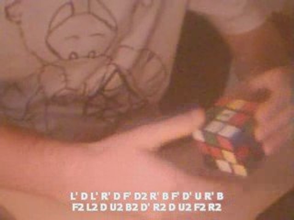 Rubik's cube Moyenne : 15.85 secondes