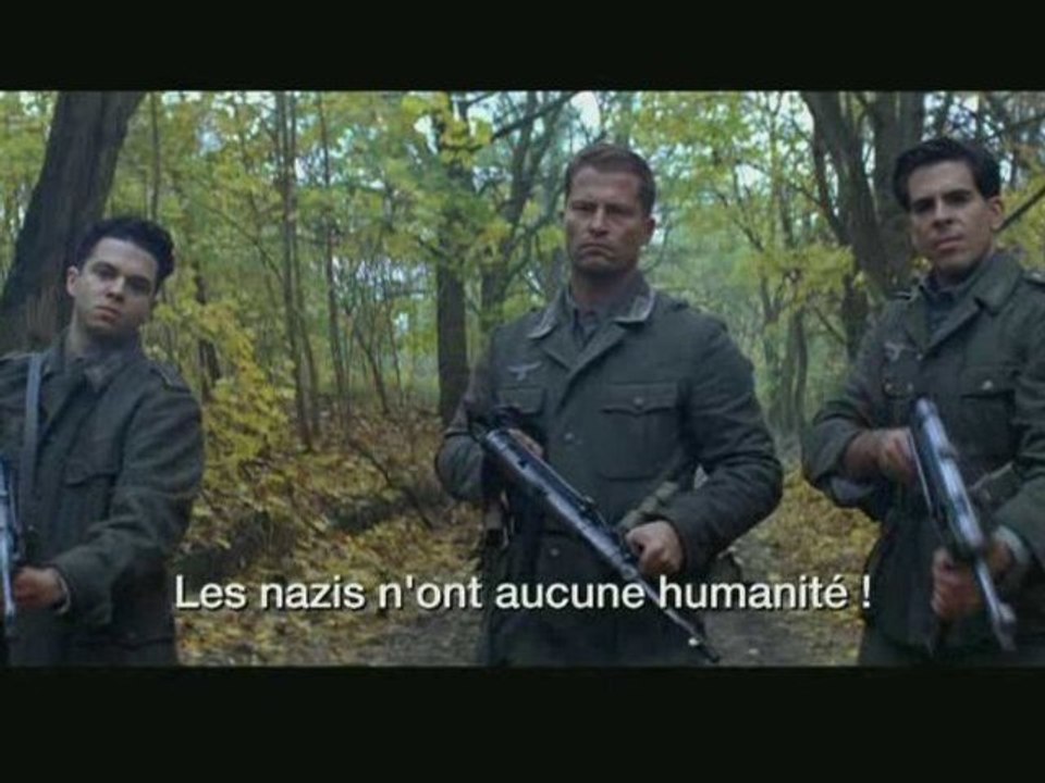 Bande annonce d'Inglorious basterds de Quentin Tarantino