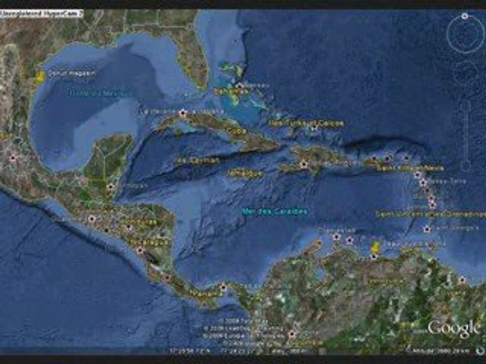 google earth beaucoup d'avion