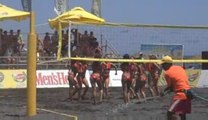 Set Point - Cheerleaders @ perivolos Santorini Beach Volley