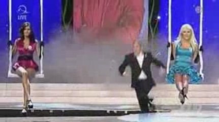 Présentateur chute en direct, lors d'une émission de Miss