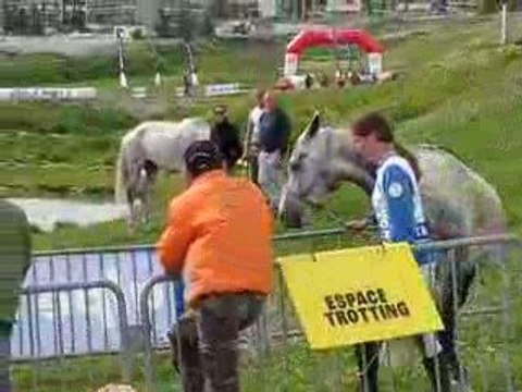Moi et Naouti trotting initial Alpe d'Huez