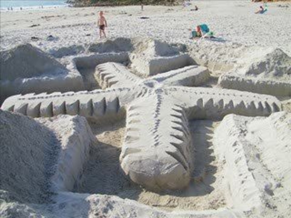 été 2009 sculptures de sable