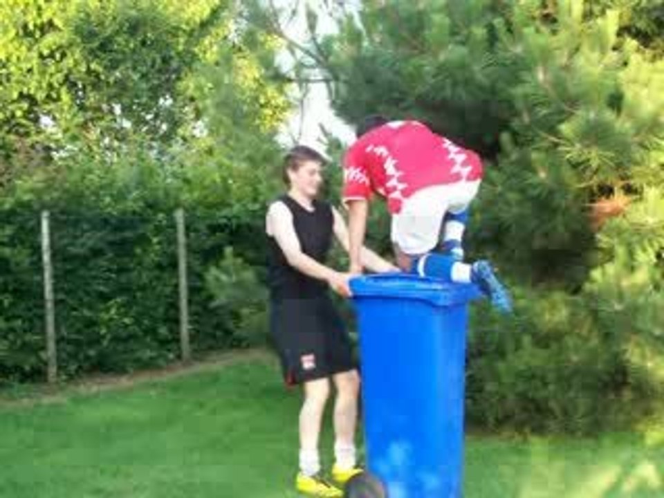 salto arrière raté