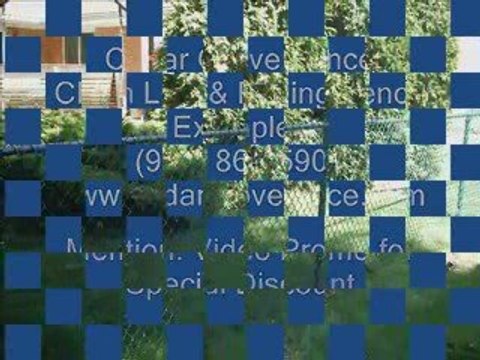 Cedar Grove Fence Specialists | Chain Link & Rail Fences