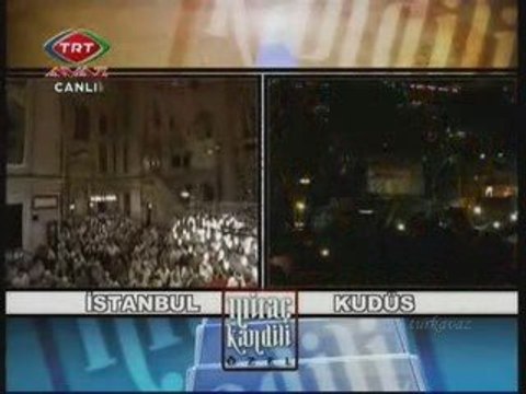 Quds Palestina Miraac 2009 live Quran3 Turkey
