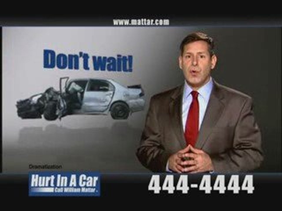 William Mattar: Car Accident Injuries Can Be Serious