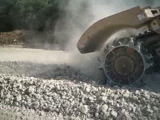 Carrière de La Romieu: calcaire