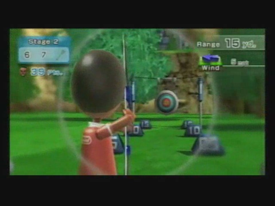 Wii Sport Resort - ARCHERY - Play with Pros
