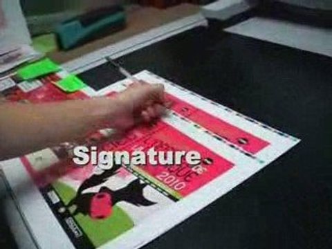 L'Officiel de la musique 2010 à l'imprimerie