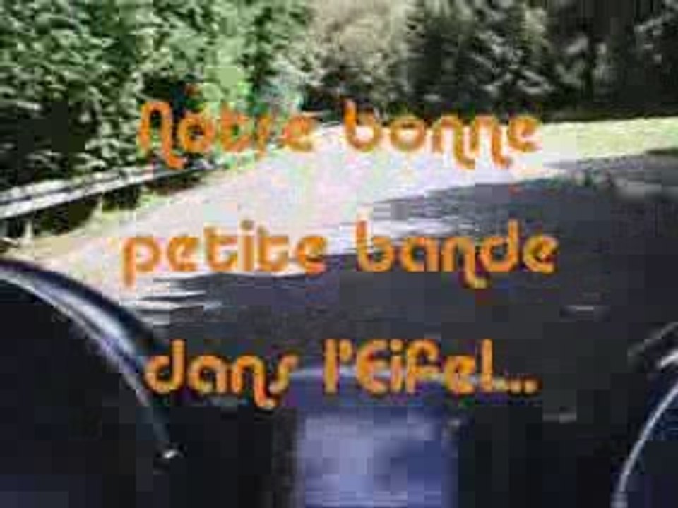 Notre bonne petite bande dans l'Eifel