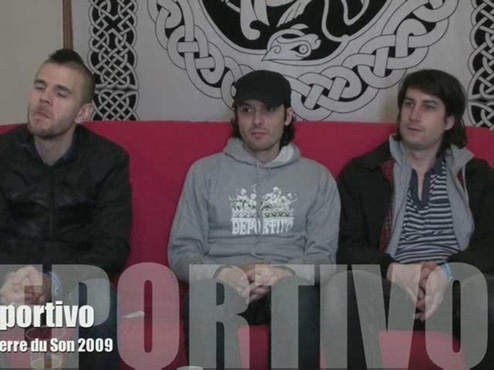 Derportivo - Interview à la Guerre du Son 2009