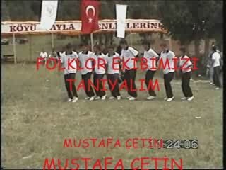 FOLKLOR EKİBİ YAYLADA- 1