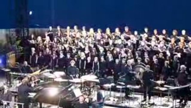 Carmina Burana : Théâtre de la mer à Sète le 16.07.09