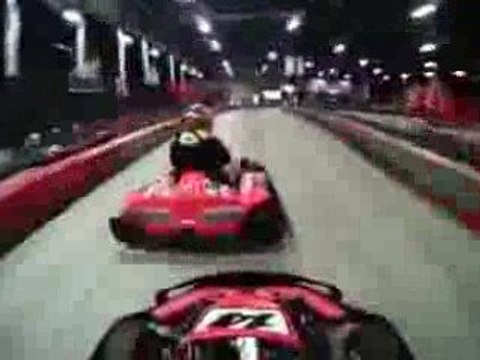 Helmet cam at MB2 Raceway in Sylmar, California
